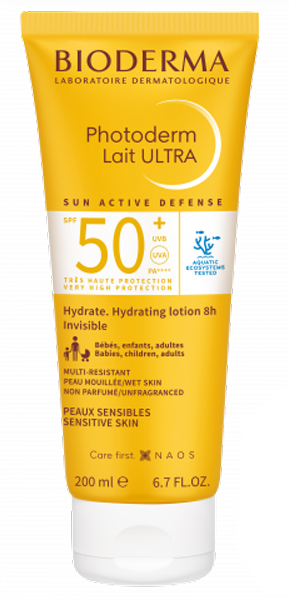 PHOTODERM LAIT ULTRA 50+ 200 ML - Farmasanitas 