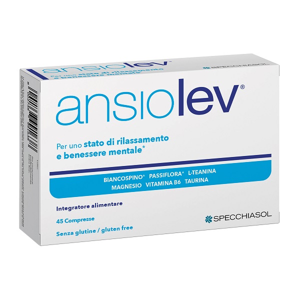 ANSIOLEV 45 COMPRESSE NUOVA FORMULA - Farmasanitas 