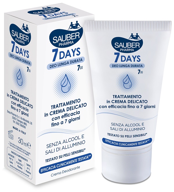 SAUBER 7DAYS CREMA 7 GIORNI 30 ML - Farmasanitas 