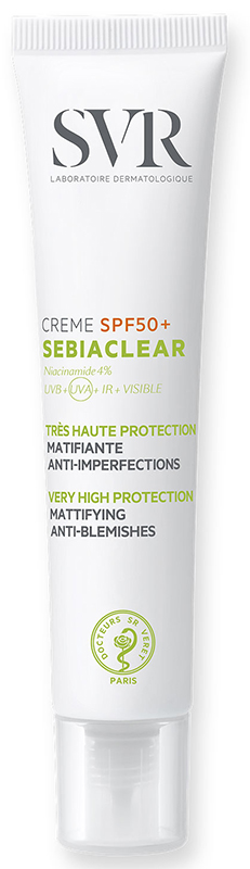 SEBIACLEAR CREMA SPF50+ 40 ML - Farmasanitas 