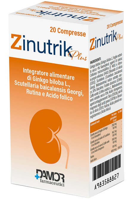 ZINUTRIK PLUS 20 COMPRESSE - Farmasanitas 