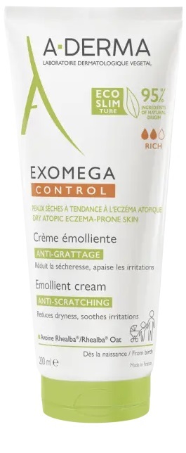 EXOMEGA CONTROL CREMA EMOLLIENTE 200 ML - Farmasanitas 