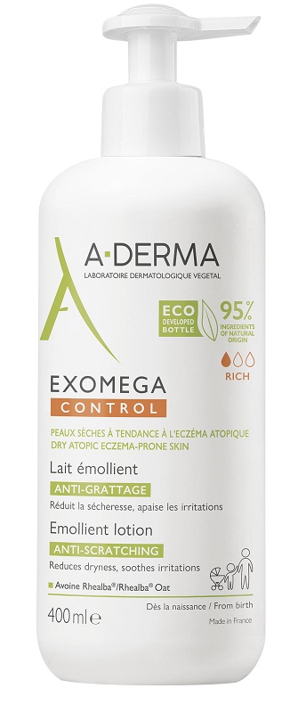 EXOMEGA CONTROL LATTE EMOLLIENTE 400 ML - Farmasanitas 