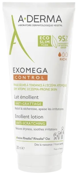 EXOMEGA CONTROL LATTE EMOLLIENTE 200 ML - Farmasanitas 