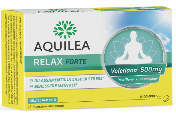 AQUILEA RELAX FORTE 15 COMPRESSE - Farmasanitas 