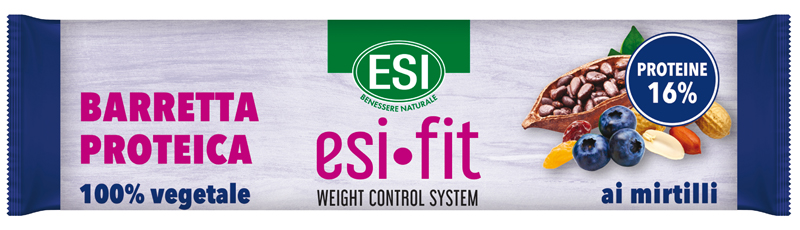 ESI FIT BARRETTA PROTEICA MIRTILLI 40 G - Farmasanitas 