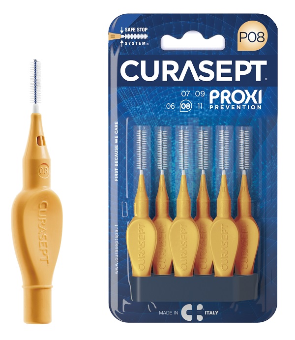 CURASEPT PROXI P08 ARANCIO CHIARO 6 PEZZI - Farmasanitas 