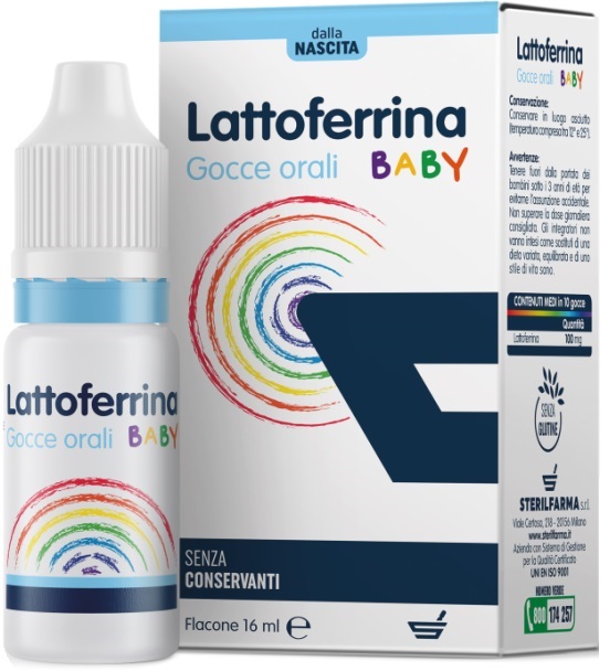 LATTOFERRINA BABY GOCCE ORALI 16 ML - Farmasanitas 