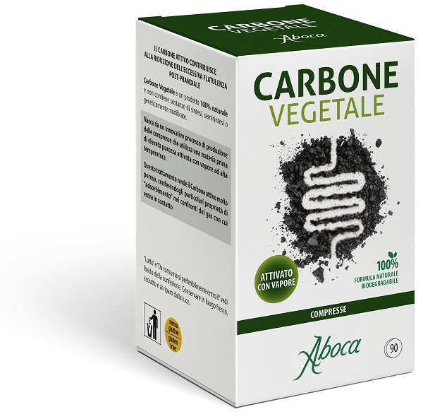CARBONE VEGETALE 90 COMPRESSE - Farmasanitas 