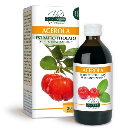 ACEROLA ESTRATTO TITOLATO AL 50% 200 ML - Farmasanitas 
