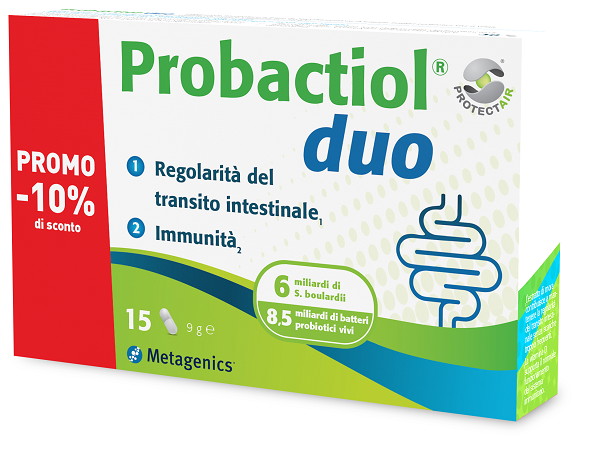 PROBACTIOL DUO 15 CAPSULE PROMOPACK PROMO -10% - Farmasanitas 