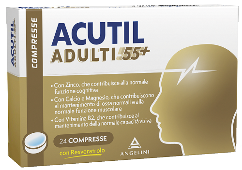 ACUTIL ADULTI 55+ 24 COMPRESSE IT - Farmasanitas 