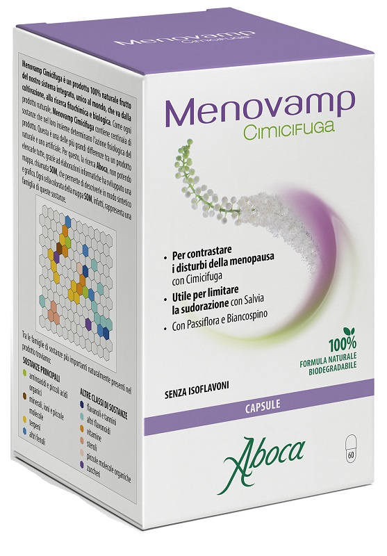 MENOVAMP CIMICIFUGA 60 CAPSULE - Farmasanitas 