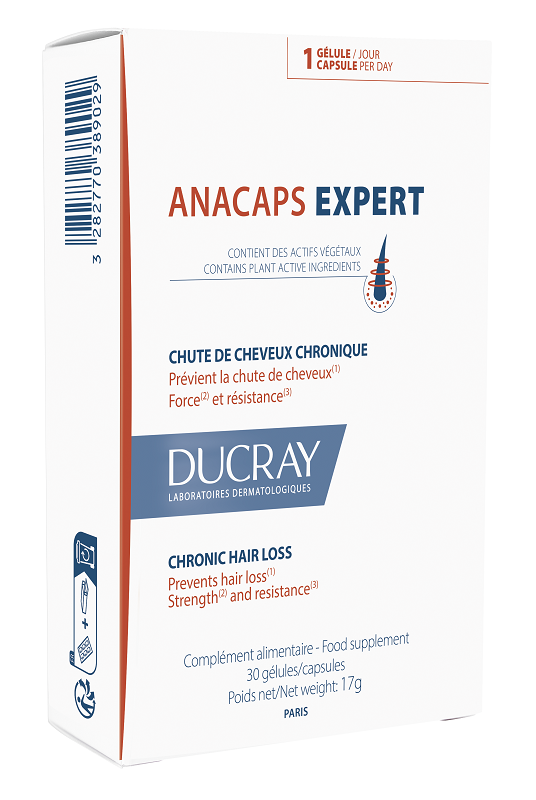 DUCRAY ANACAPS EXPERT CAPELLI E UNGHIE 30 CAPSULE - Farmasanitas 