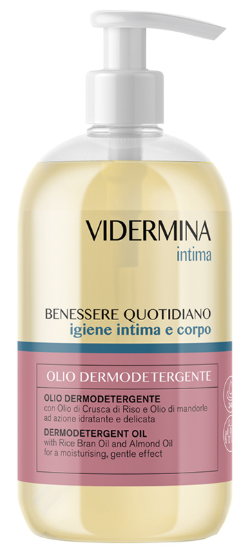 VIDERMINA INTIMA OLIO DETERGENTE CORPO E INTIMO 500 ML - Farmasanitas 