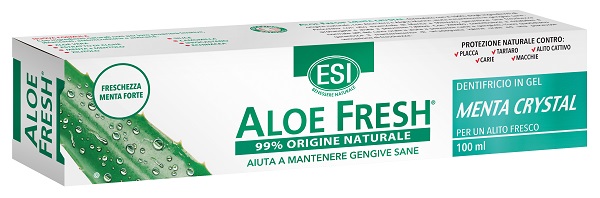 ESI ALOE FRESH MENTA CRYSTAL 100 ML - Farmasanitas 