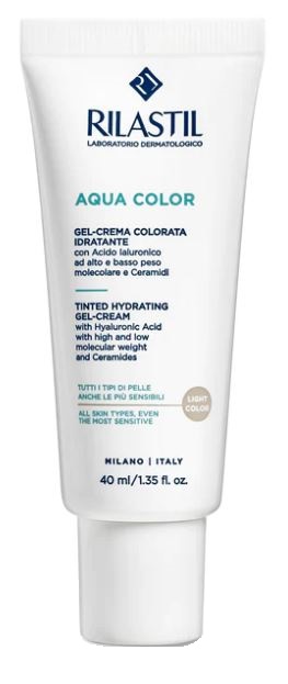 RILASTIL AQUA COLORATA GEL CREMA LIGHT - Farmasanitas 