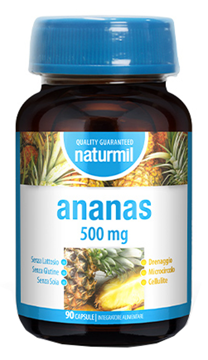 NATURMIL ANANAS 500 MG 90 CAPSULE - Farmasanitas 