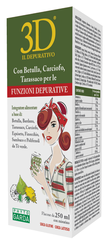 3D IL DEPURATIVO 250 ML - Farmasanitas 