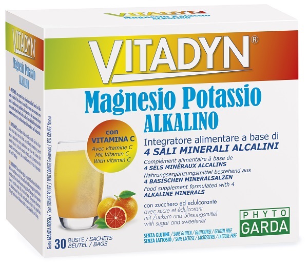 VITADYN MAGNESIO POTASSIO ALKALINO 30 BUSTINE - Farmasanitas 