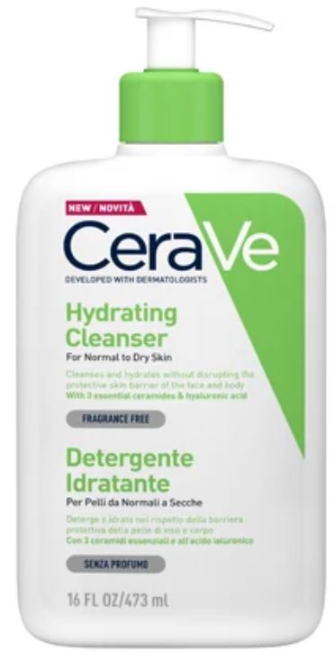 CERAVE DETERGENTE IDRATANTE 473 ML CON CRAVATTINO - Farmasanitas 