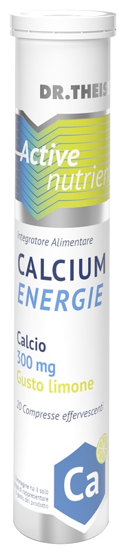 THEISS ATIVE NUTRIENT CALCIUM ENERGIE LIMONE 20 COMPRESSE EFFERVESCENTI - Farmasanitas 