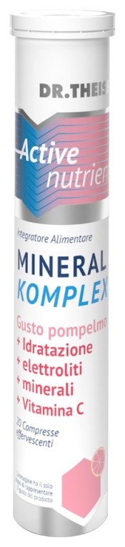 THEISS ACTIVE NUTRIENT MINERAL COMPLEX POMPELMO 20 COMPRESSE EFFERVESCENTI - Farmasanitas 