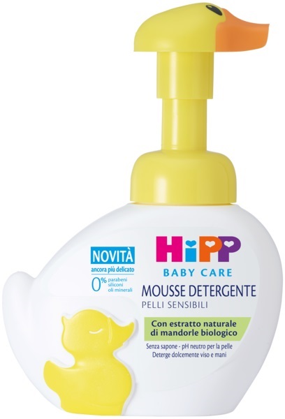 HIPP BABY CARE MOUSSE DETERGENTE PAPERELLA FUN 250 ML - Farmasanitas 