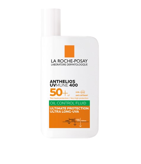 ANTHELIOS FLUIDO OIL CONTROL CON PROFUMO UVMUNE SPF50+ 50 ML - Farmasanitas 
