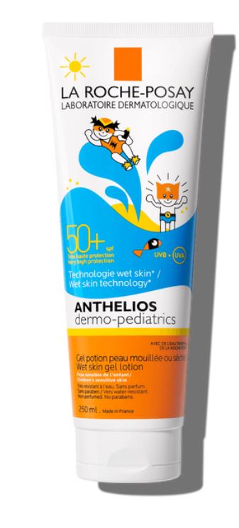 ANTHELIOS GEL PELLE BAGNATA BAMBINO 50+ 200 ML PAPERPACK - Farmasanitas 