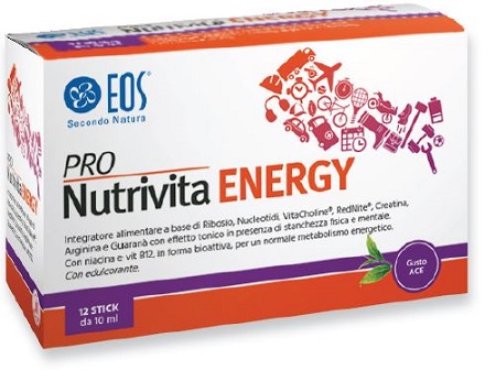 EOS PRO NUTRIVITA ENERGY 12 STICK - Farmasanitas 