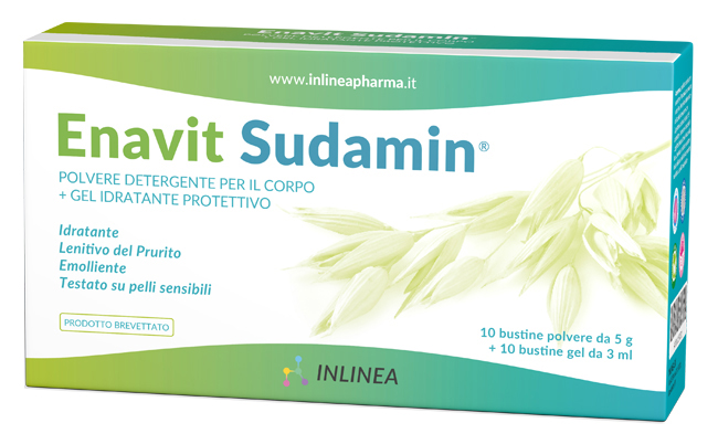 ENAVIT SUDAMIN 10 BUSTINE POLVERE DA 5 G + 10 BUSTINE GEL DA 5 ML - Farmasanitas 