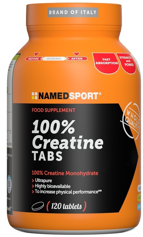 100% CREATINE TABS RB 120 COMPRESSE - Farmasanitas 