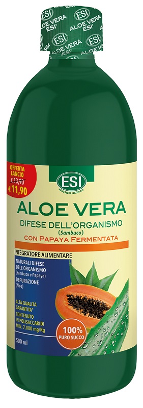 ESI ALOE VERA DIFESE PAPAYA SUCCO 500 ML - Farmasanitas 
