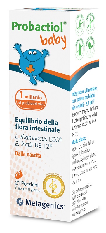 PROBACTIOL BABY GOCCE 21 PORZIONI 5 ML - Farmasanitas 