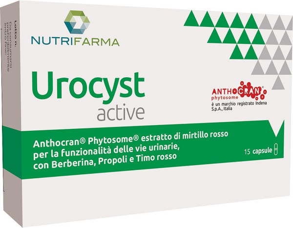 NUTRIFARMA UROCYST ACTIVE 15 CAPSULE - Farmasanitas 