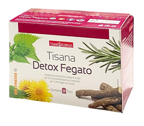NATURPLUS TISANA DETOX FEGATO 20 FILTRI - Farmasanitas 