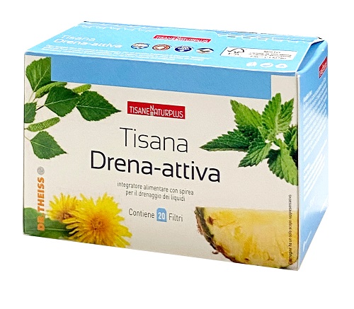 NATURPLUS TISANA DRENA ATTIVA 20 FILTRI - Farmasanitas 